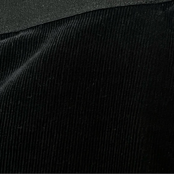 Eileen Fisher Woman’s Black Corduroy Organic Cotton Blend Slim Pants Size S/P - Picture 4 of 12